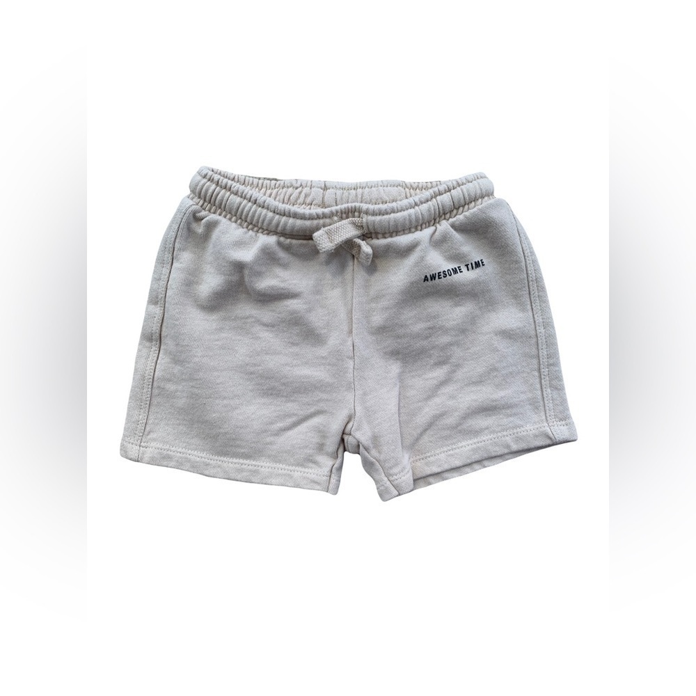 Zara Size 12-18 Months Awesome Time Cream Shorts